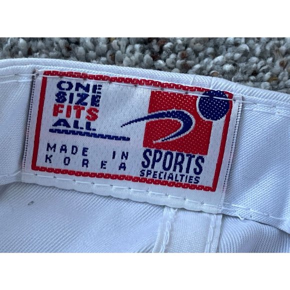 Vintage 90’s Calgary Flames NHL Sports Specialties Script Snapback Cap Hat - NWT - Picture 11 of 11